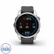 Garmin fenix 7S Watch Silver with Graphite Band garmin fenix 7 stockists nz