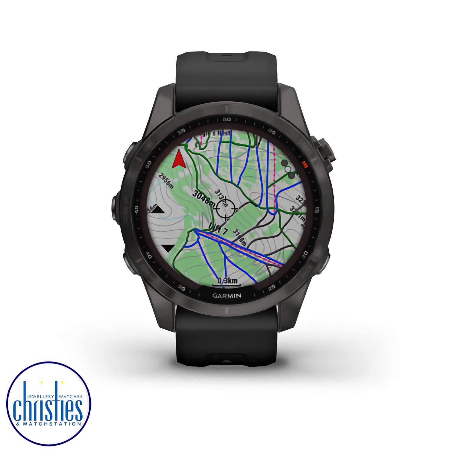 Garmin fenix 7S Watch Sapphire Solar Carbon Grey DLC Titanium & Black Band 010-02539-26 garmin fenix 7 sale nz Garmin fenix 7S Watch Sapphire Solar Carbon Grey DLC Titanium & Black Band garmin fenix 7 stockists nz