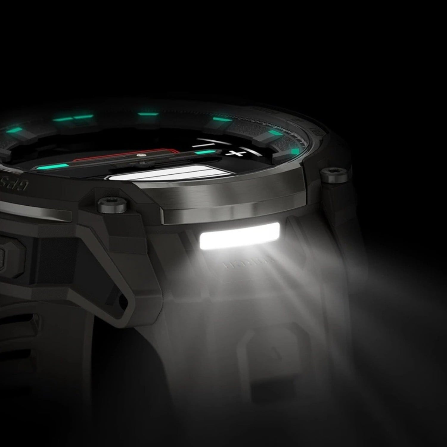Garmin Instinct Crossover AMOLED Watch – Model 010-03398-00 with rugged GPS, analog hands, and AMOLED display