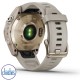 fēnix® 7S Sapphire Solar Edition Cream Gold Titanium with Light Sand Band 10-02539-22 Watches Auckland 010-02539-22