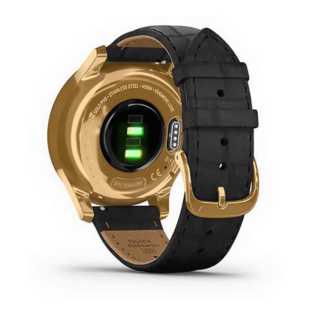 Garmin NEW ZEALAND Garmin v vomove Luxe Gold with Black