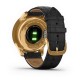 Garmin vívomove® Luxe 24K Gold IP Stainless Steel Case with Black Embossed Italian Leather Band Vívomove® 010-02241-02 - NZ Garmin vívomove Luxe 24K Gold IP Stainless Steel Case with Black Embossed Italian Leather Band. Stylish, traditional analog watch design with real watch hands, including a touchscreen display only visible when you need it Domed sapphire crystal lens and