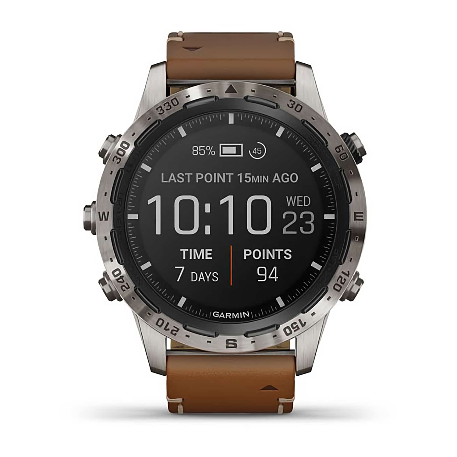 Garmin MARQ Adventurer Modern Tool Watch 010-02006-28 Garmin MARQ Adventurer Modern Tool Watch. Whether you climb the highest peaks or are inspired by those who do, MARQ™ Adventurer is the luxury modern tool watch that compels you to push further. So you can stand on top of the world with an extraordinary in
