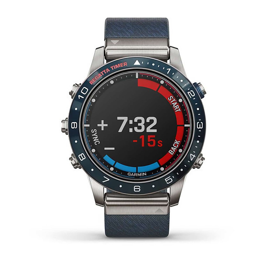 Garmin MARQ Captain Modern Tool Watch 010-02006-08 Garmin MARQ Captain Modern Tool Watch. Whether you own the cup or are inspired by those who do, MARQ™ Captain is the luxury modern tool watch that shows your passion for life at sea. For the master tactician who delivers exceptional performance in any con