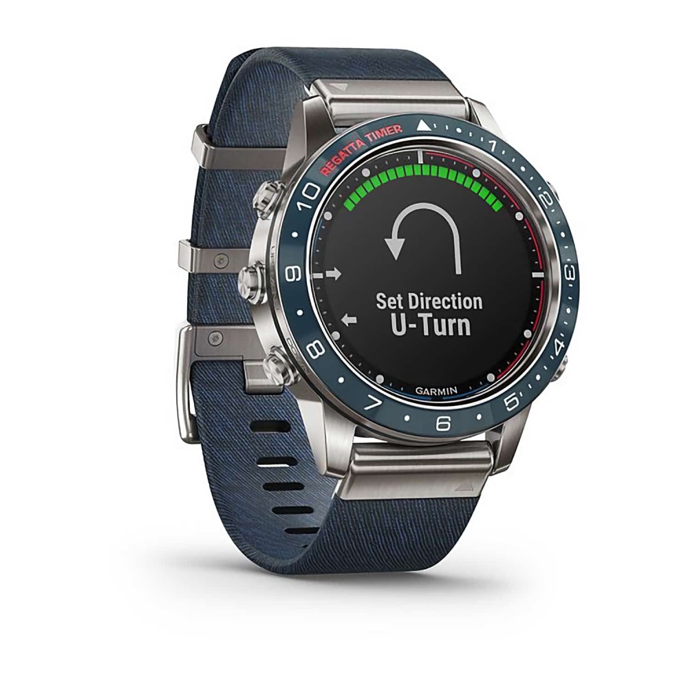 Garmin MARQ Captain Modern Tool Watch 010-02006-08 Garmin MARQ Captain Modern Tool Watch. Whether you own the cup or are inspired by those who do, MARQ™ Captain is the luxury modern tool watch that shows your passion for life at sea. For the master tactician who delivers exceptional performance in any con