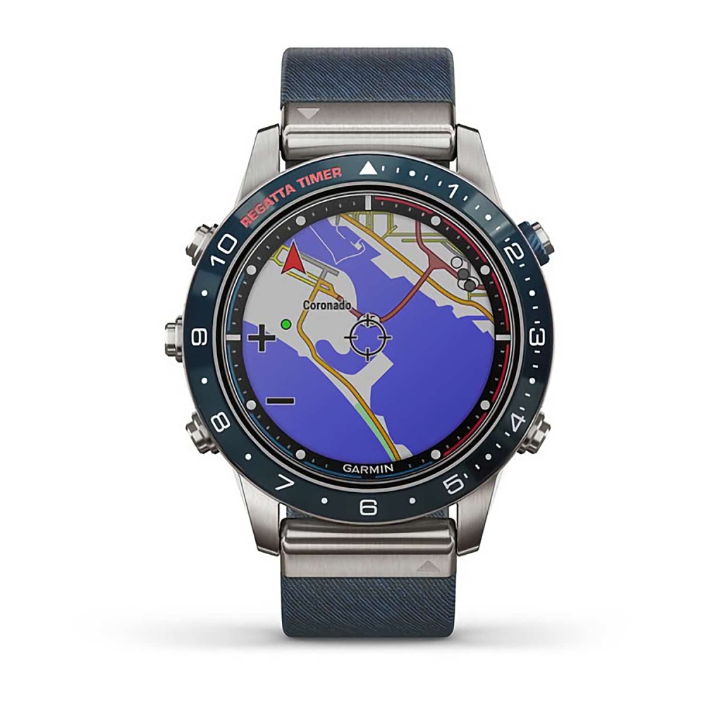 Garmin MARQ Captain Modern Tool Watch 010-02006-08 Garmin MARQ Captain Modern Tool Watch. Whether you own the cup or are inspired by those who do, MARQ™ Captain is the luxury modern tool watch that shows your passion for life at sea. For the master tactician who delivers exceptional performance in any con