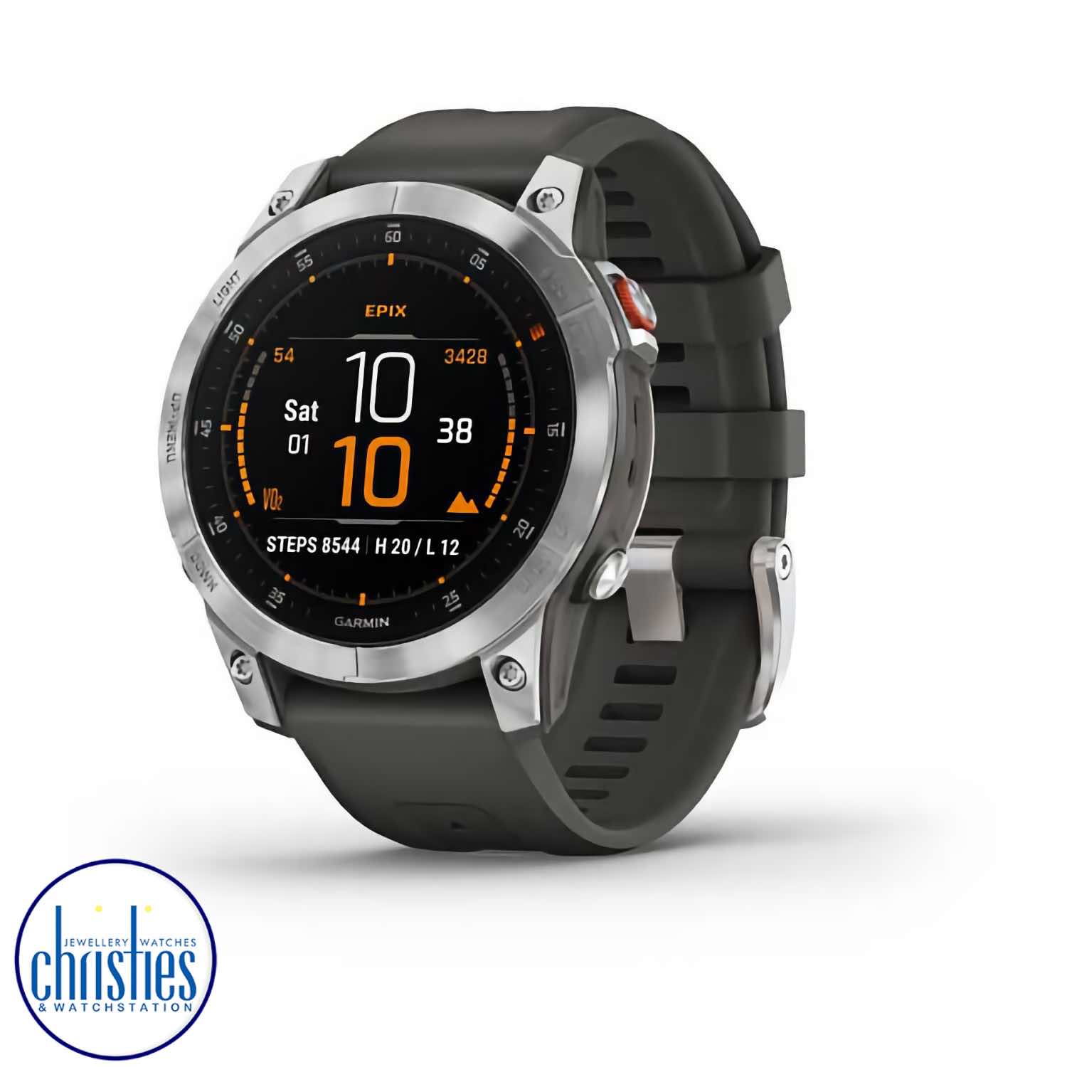Garmin epix Gen 2 Sapphire Slate Steel Premium Active Smartwatch 