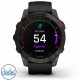 Garmin epix Gen 2 Sapphire - Black Titanium Chestnut Leather Premium Active Smartwatch 