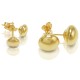 9ct Gold Flat Ball Stud Earrings BSF9Y Christies Jewellery NZ- Christies Jewellery Online and Auckland - Free Delivery - Afterpay, Laybuy and Zip  the easy way to pay