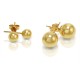 9ct Gold Ball Stud Earrings BSS9Y Christies Jewellery NZ- Christies Jewellery Online and Auckland - Free Delivery - Afterpay, Laybuy and Zip  the easy way to pay