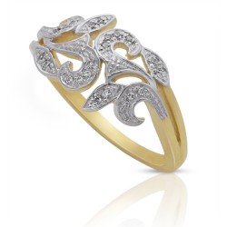 9ct Gold Cubic Zirconia Ring