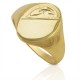 9ct Gold Gents Signet Ring R152/127 Christies Jewellery NZ- Christies Jewellery Online and Auckland - Free Delivery - Afterpay, Laybuy and Zip  the easy way to pay