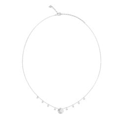 GUESS 16-18" Aurora Pave Necklace JUBN06238JWRHT/U
