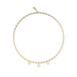 GUESS 16-18" BORBOLETA & 4G CHARM Necklace JUBN06129JWYGT/U