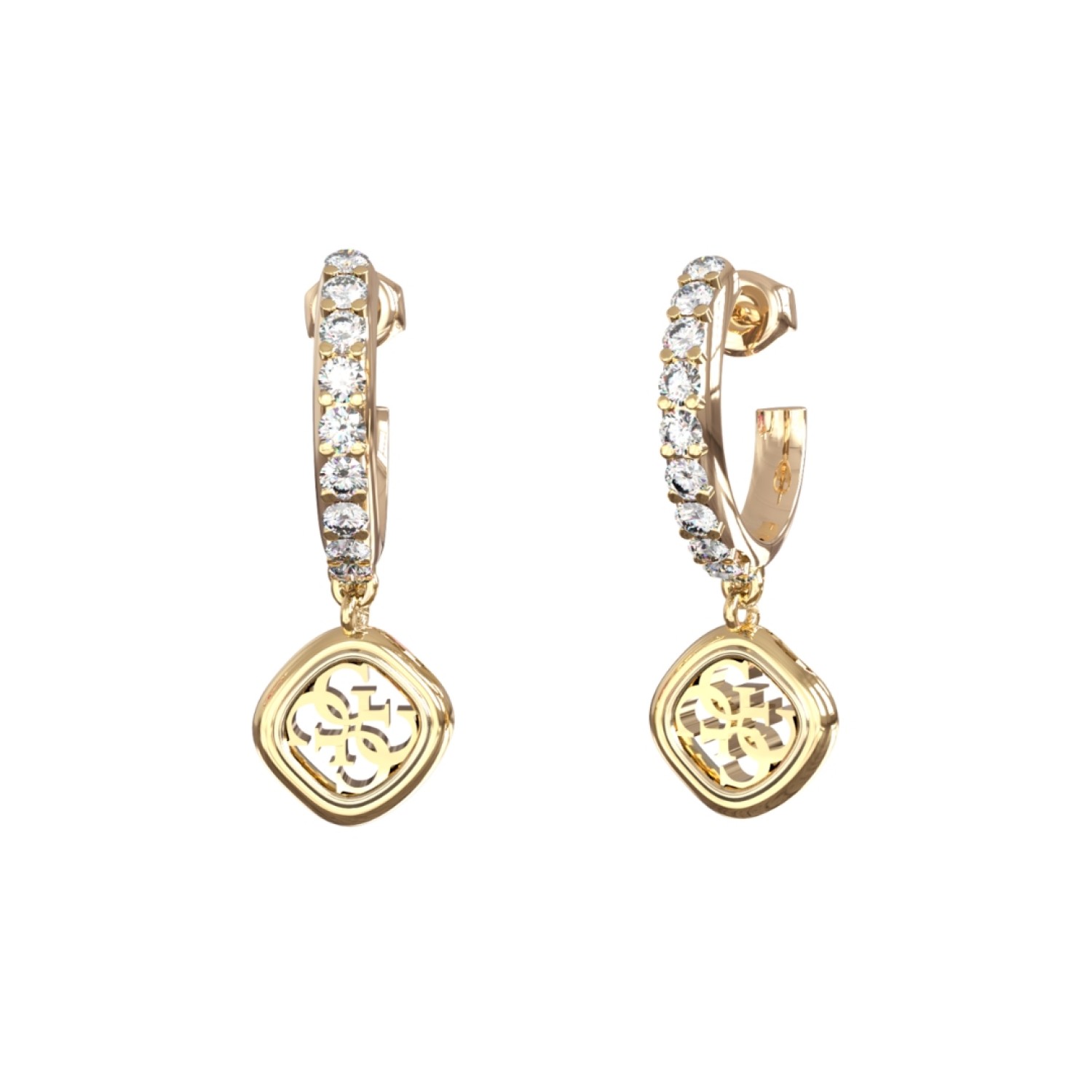 GUESS 24MM 4G HOOPS JUBE06151JWYGT/U – Guess Jewellery Auckland | GUESS jewellery effortlessly transitions from daytime to nighttime wear, Fast Free Delivery from Auckland GUESS 24MM 4G HOOPS JUBE06151JWYGT/U by Guess Jewellery