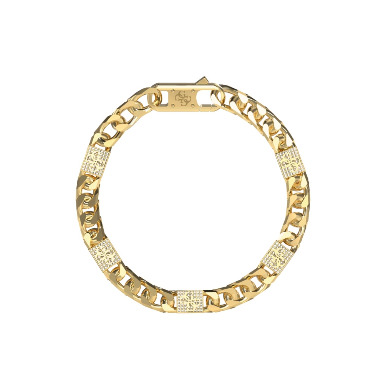 GUESS 4G Curb Chain Pave Bracelet JUMB06027JWYGL – Guess Jewellery Auckland | GUESS jewellery effortlessly transitions from daytime to nighttime wear, Fast Free Delivery from Auckland GUESS 4G Curb Chain Pave Bracelet JUMB06027JWYGL by Guess Jewellery