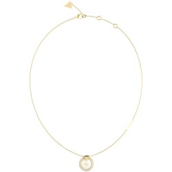 GUESS 4G Logo Knot Necklace JUBN04052JWYGWHT