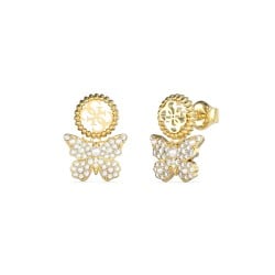 GUESS Borboleta & 4G Pendant Earrings JUBE06132JWYGT/U