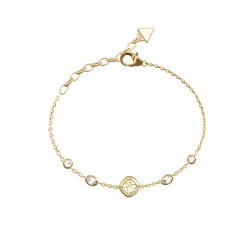 GUESS Crystal & 4G Bracelet JUBB06149JWYGL