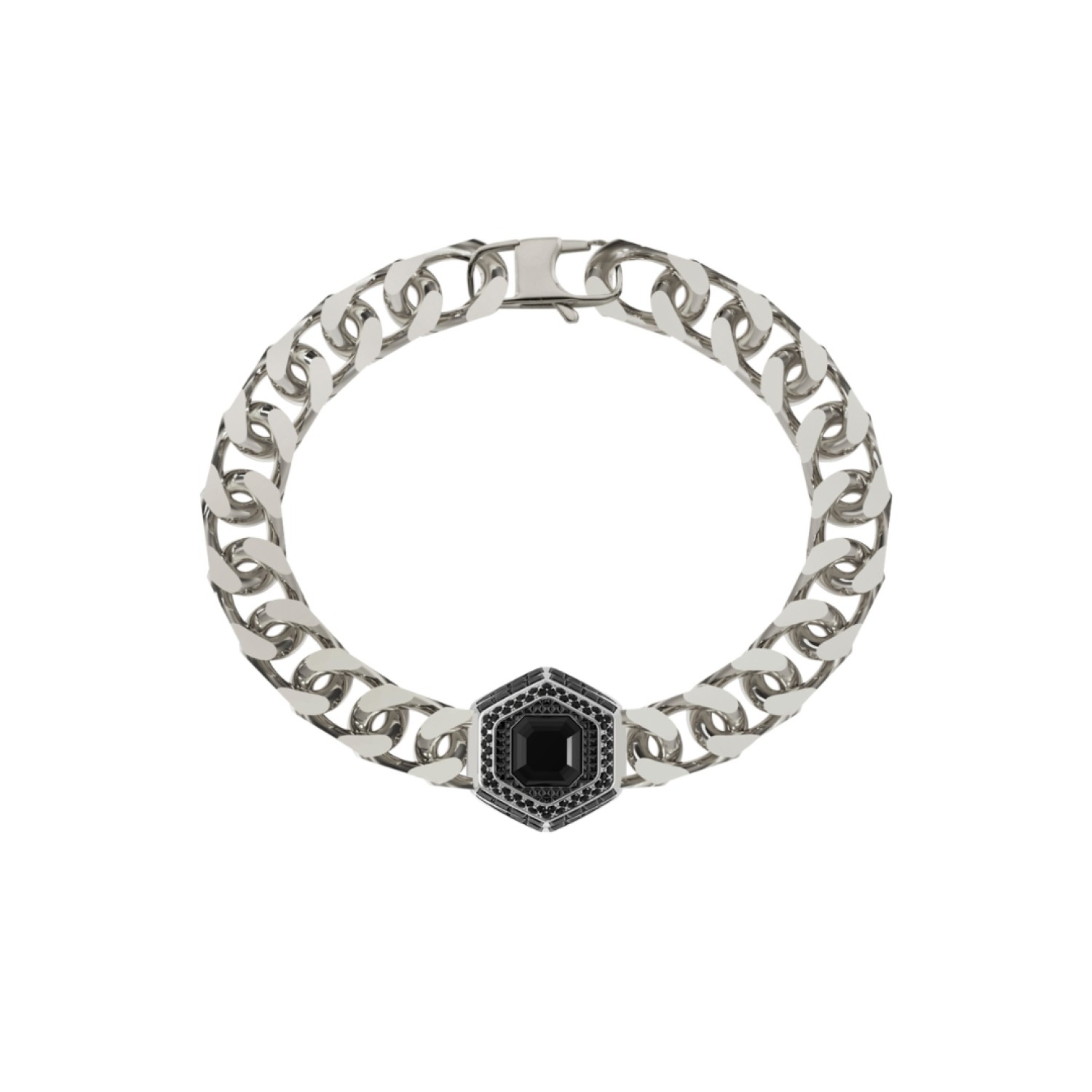 GUESS Crystals Exagon Bracelet JUMB06007JWSTL – Guess Jewellery Auckland | GUESS jewellery effortlessly transitions from daytime to nighttime wear, Fast Free Delivery from Auckland GUESS Crystals Exagon Bracelet JUMB06007JWSTL by Guess Jewellery