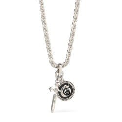 GUESS G Coin & Dagger Necklace JUMN04023JWSTBKT
