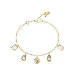 GUESS Gold-Tone 4G Light Bracelet JUBB05239JWYGL