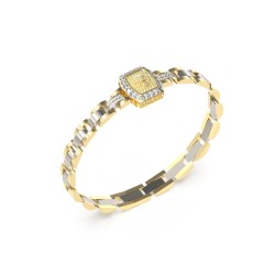 GUESS Gold-Tone Lion King Bracelet JUMB05003JWYGSTT/U