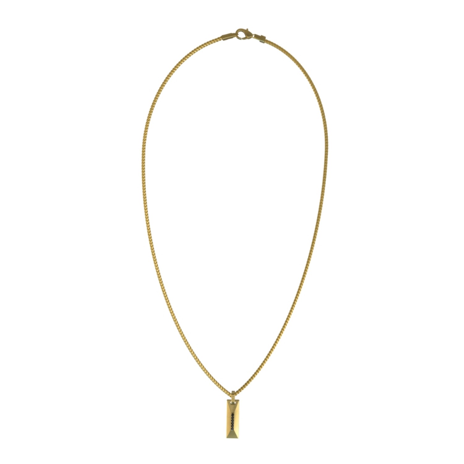 GUESS Gold-Tone Matte Crystal Tag Necklace JUMN06042JWYGT/U – Guess Jewellery Auckland | GUESS jewellery effortlessly transitions from daytime to nighttime wear, Fast Free Delivery from Auckland GUESS Gold-Tone Matte Crystal Tag Necklace JUMN06042JWYGT/U by Guess Jewellery