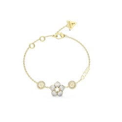 GUESS Gold-Tone Shinning Winter Bracelet JUBB04472JWYGL GUESS Gold-Tone Shinning Winter Bracelet JUBB04472JWYGL