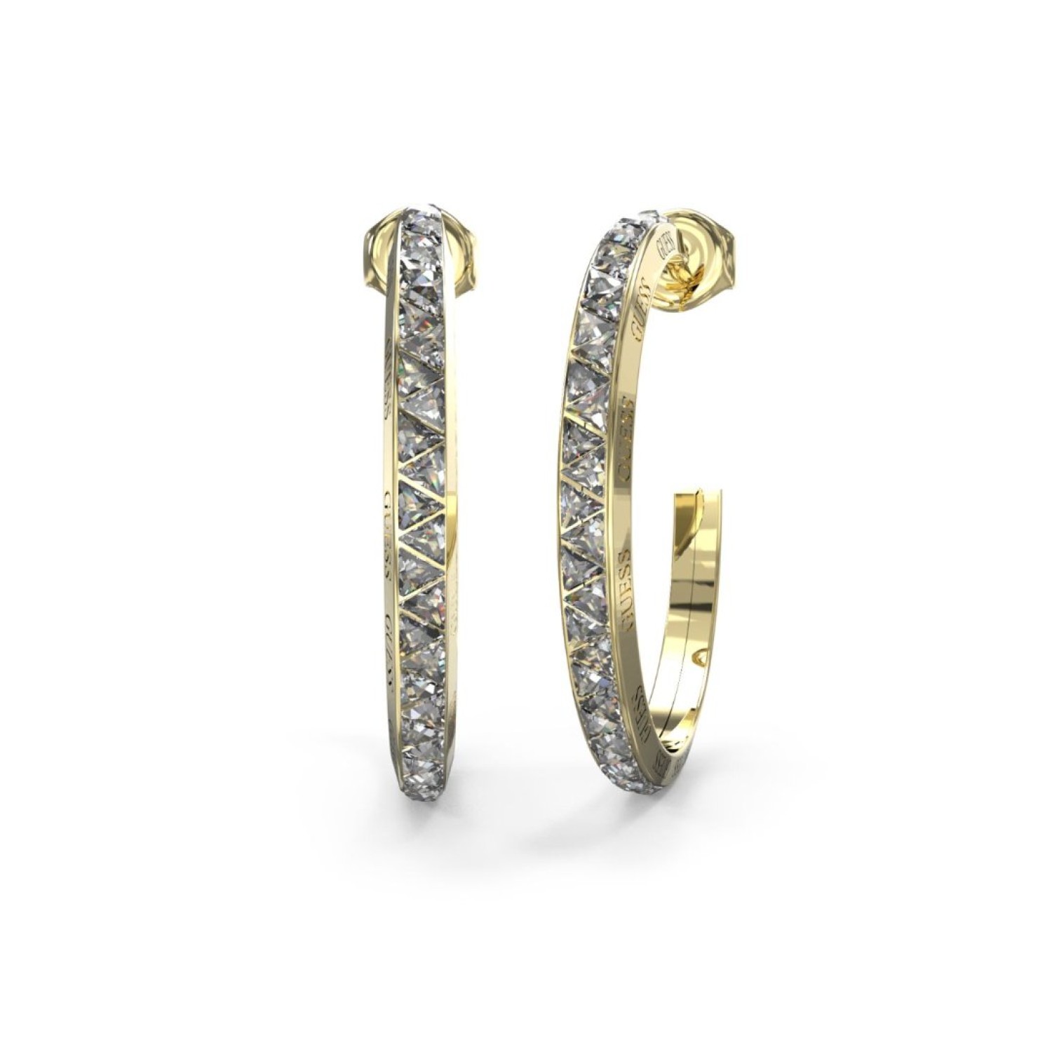 GUESS Gold-Tone Trinity Hoop Earrings JUBE04564JWYGT/U – Guess Jewellery Auckland | GUESS jewellery effortlessly transitions from daytime to nighttime wear, Fast Free Delivery from Auckland GUESS Gold-Tone Trinity Hoop Earrings JUBE04564JWYGT/U by Guess Jewellery Auckland | GUESS jewellery effortlessly transitions from daytime to nighttime wear, Fast Free Delivery from Auckland