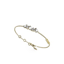 GUESS Gold-Tone Wonderlights Bracelet JUBB04405JWYGL GUESS Gold-Tone Wonderlights Bracelet JUBB04405JWYGL