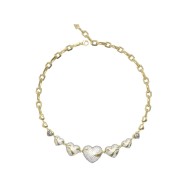 GUESS Gold-Tone In My Heart Necklace JUBN04487JWYGT/U GUESS Gold-Tone In My Heart Necklace JUBN04487JWYGT/U