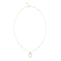 GUESS Ladies Gold-Tone Camden Crystals Necklace JUBN06340JWYGT/U GUESS Ladies Gold-Tone Camden Crystals Necklace JUBN06340JWYGT/U