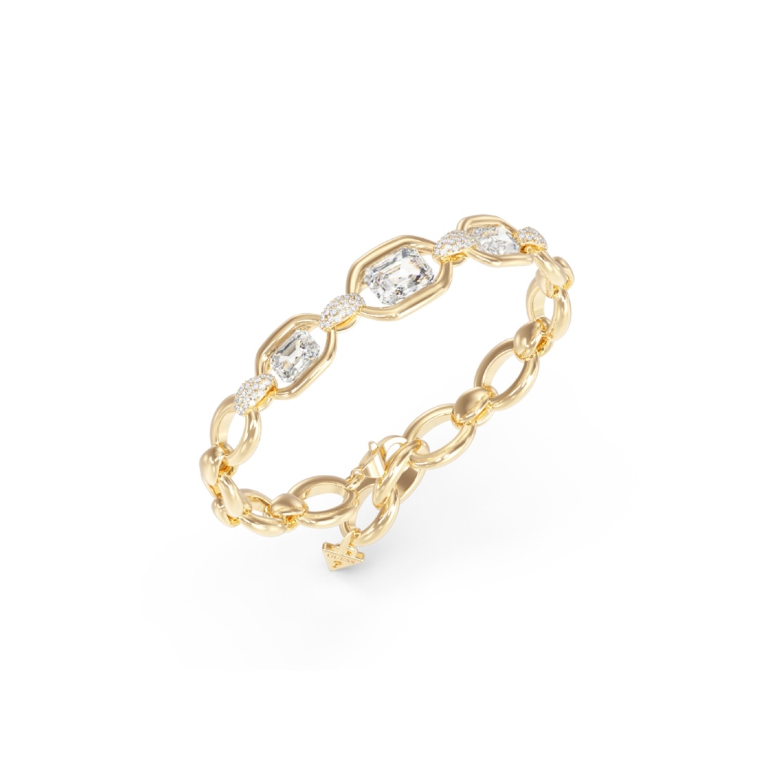 GUESS Ladies Gold-Tone Love Tag Necklace JUBB06383JWYGL GUESS Ladies Gold-Tone Love Tag Necklace JUBB06383JWYGL by Guess Jewellery