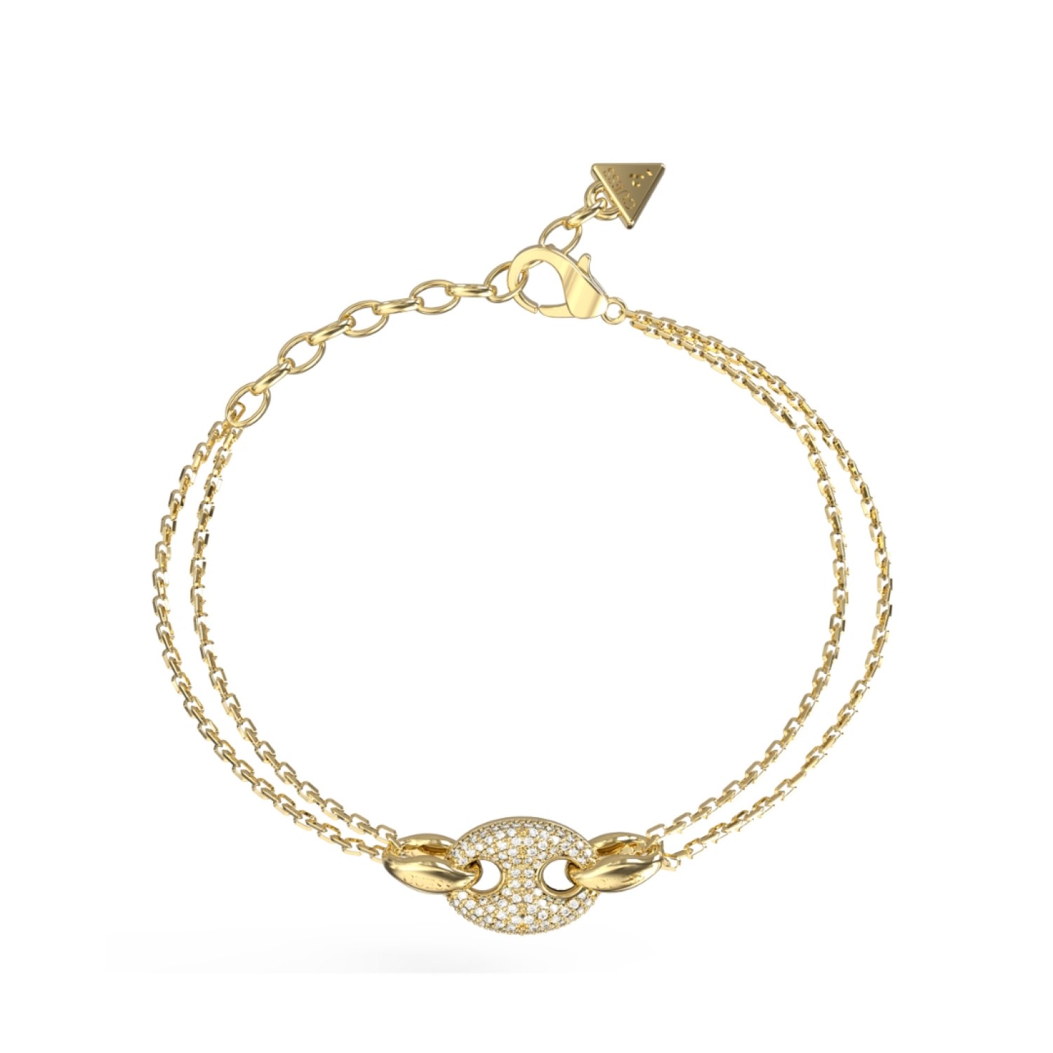 GUESS Marine Pave Link Bracelet JUBB06222JWYGL – Guess Jewellery Auckland | GUESS jewellery effortlessly transitions from daytime to nighttime wear, Fast Free Delivery from Auckland GUESS Marine Pave Link Bracelet JUBB06222JWYGL by Guess Jewellery