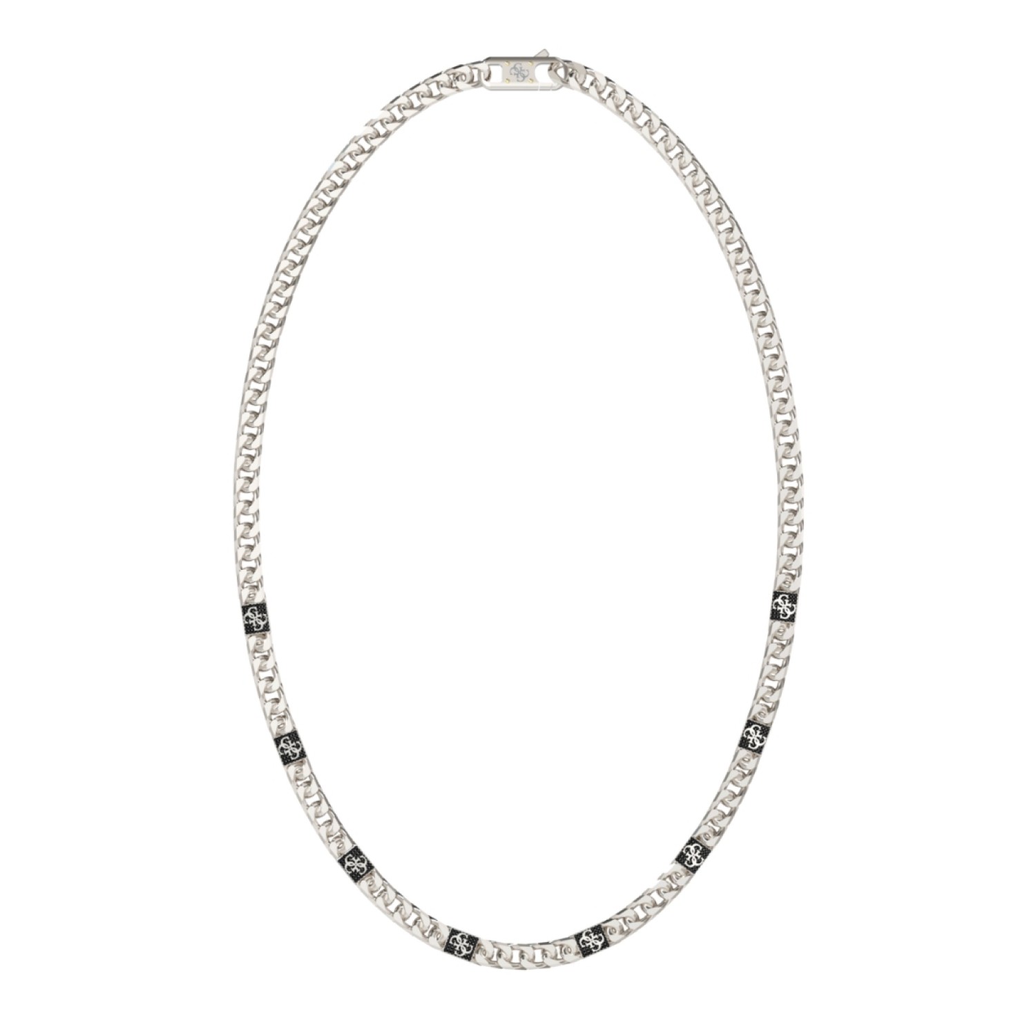 GUESS Silver-Tone 4G Curb Chain Necklace JUMN06026JWSTT/U – Guess Jewellery Auckland | GUESS jewellery effortlessly transitions from daytime to nighttime wear, Fast Free Delivery from Auckland GUESS Silver-Tone 4G Curb Chain Necklace JUMN06026JWSTT/U by Guess Jewellery