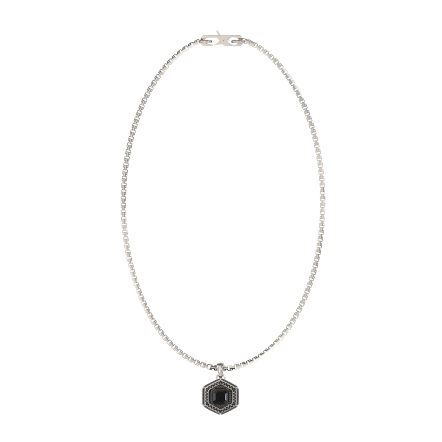 GUESS Silver-Tone Crystals Exagon Pendant Necklace JUMN06006JWSTT/U – Guess Jewellery Auckland | GUESS jewellery effortlessly transitions from daytime to nighttime wear, Fast Free Delivery from Auckland GUESS Silver-Tone Crystals Exagon Pendant Necklace JUMN06006JWSTT/U by Guess Jewellery