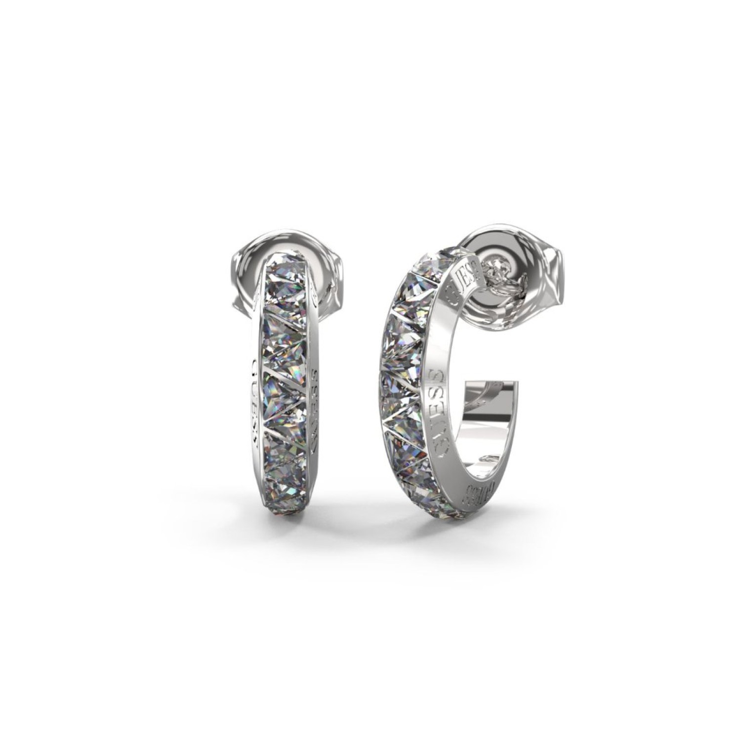 GUESS Silver-Tone Trinity Hoop Earrings JUBE04573JWRHT/U – Guess Jewellery Auckland | GUESS jewellery effortlessly transitions from daytime to nighttime wear, Fast Free Delivery from Auckland GUESS Silver-Tone Trinity Hoop Earrings JUBE04573JWRHT/U by Guess Jewellery Auckland | GUESS jewellery effortlessly transitions from daytime to nighttime wear, Fast Free Delivery from Auckland