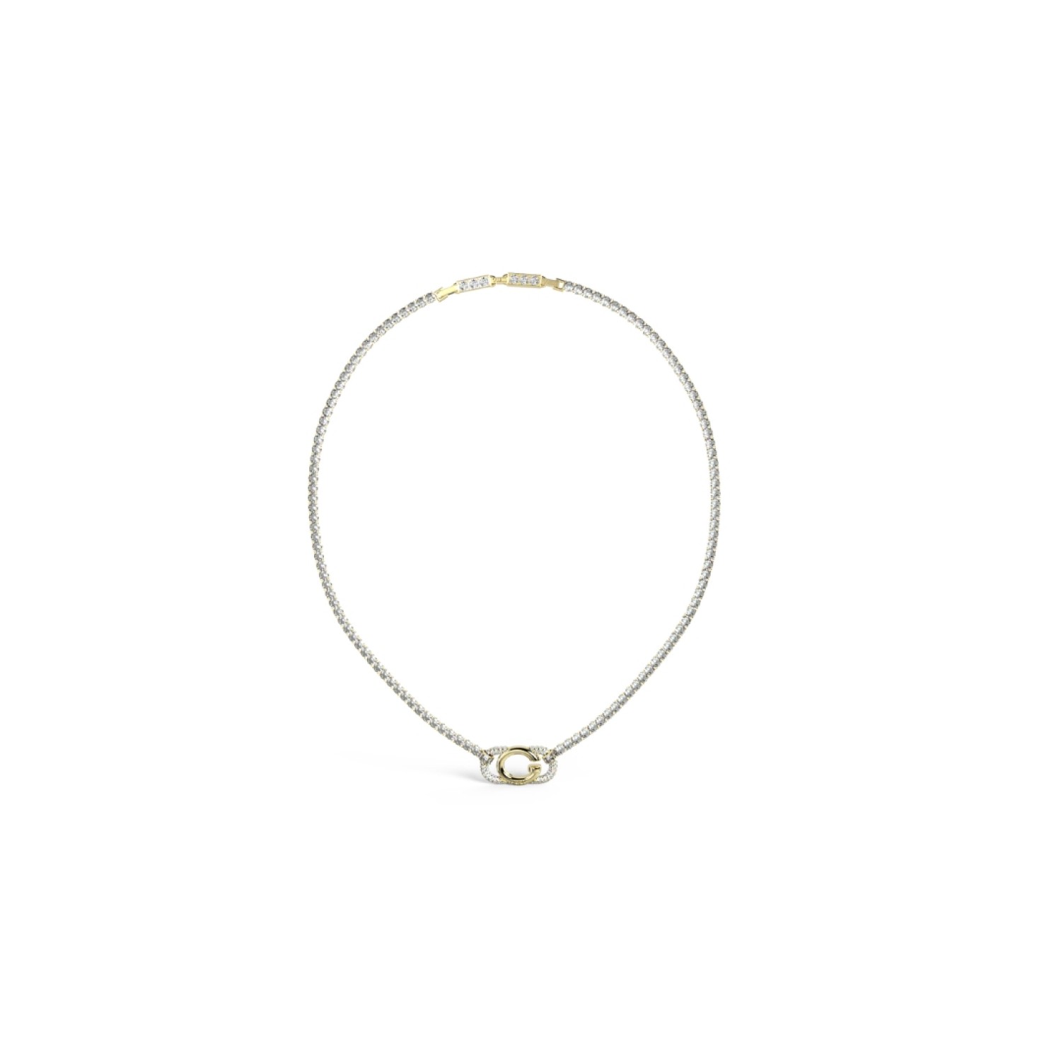 GUESS Two-Tone Oh My G Necklace JUBN04506JWYGT/U – Guess Jewellery Auckland | GUESS jewellery effortlessly transitions from daytime to nighttime wear, Fast Free Delivery from Auckland GUESS Two-Tone Oh My G Necklace JUBN04506JWYGT/U by Guess Jewellery