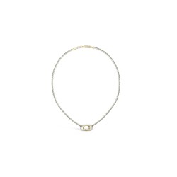 GUESS Two-Tone Oh My G Necklace JUBN04506JWYGT/U