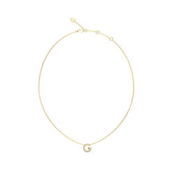 Gold-Tone G Crystal Necklace JUBN05441JWYGT/U