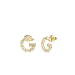 Gold-Tone G Crystal Stud Earrings JUBE05443JWYGT/U