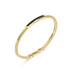Gold-Tone GUESS Noir Bracelet JUMB04088JWYGL Gold-Tone GUESS Noir Bracelet JUMB04088JWYGL