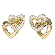Gold-Tone Heart Links Studs | JUBE06015JWYGT/U Gold-Tone Heart Links Studs | JUBE06015JWYGT/U