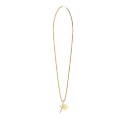 Gold-Tone Rebel Knight Necklace JUMN05075JWYGT/U Gold-Tone Rebel Knight Necklace JUMN05075JWYGT/U