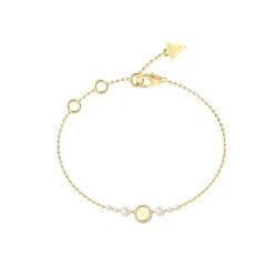 Gold-Tone Tiny Pearly Bracelet JUBB05516JWYGL