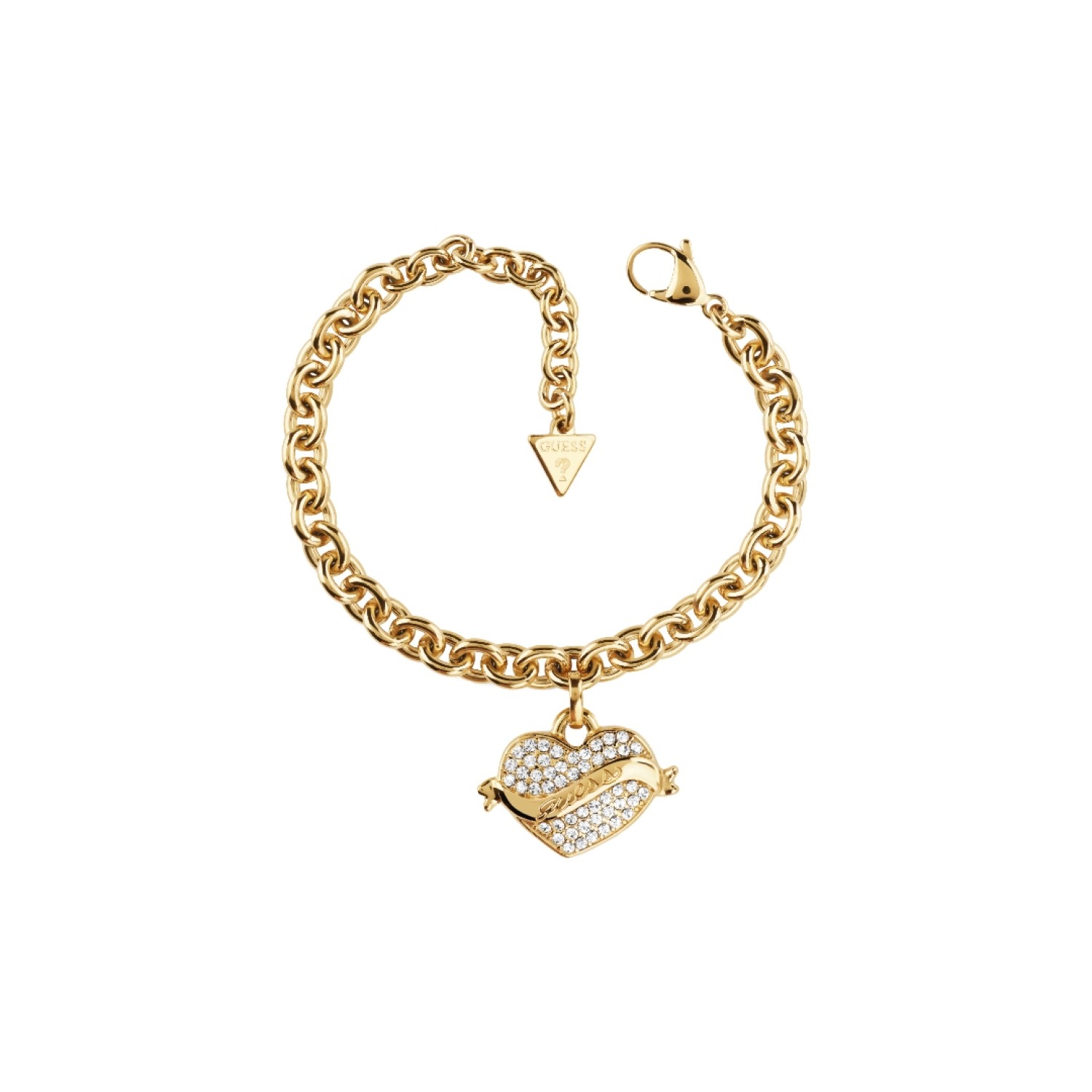 Gold-Tone Vintage Guess Bracelet JUBB05476JWYGL – Guess Jewellery Auckland | GUESS jewellery effortlessly transitions from daytime to nighttime wear, Fast Free Delivery from Auckland Gold-Tone Vintage Guess Bracelet JUBB05476JWYGL by Guess Jewellery