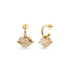 Gold-Tone Vintage Guess Earrings JUBE05477JWYGT/U