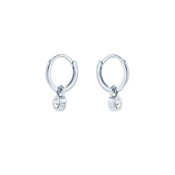 SINALAA: Crystal Huggie Earrings TBJ3983-02-28