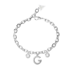Silver-Tone G Crystal Bracelet JUBB05445JWRHL